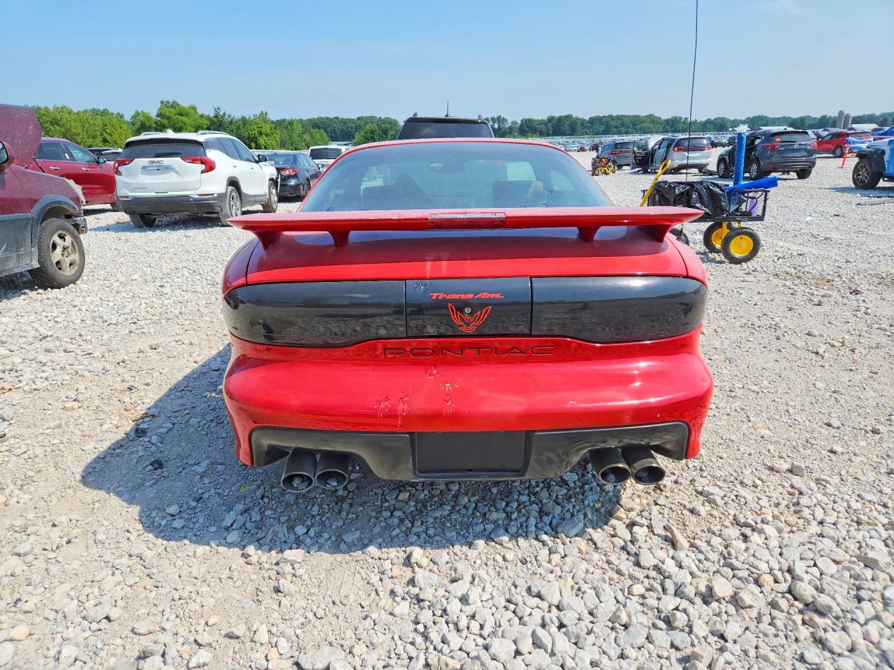 1994 Pontiac Firebird Formula Red vin: 2G2FV22P7R2206000