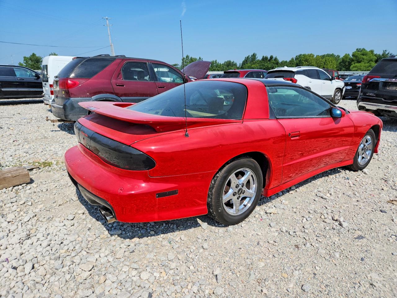1994 Pontiac Firebird Formula Red vin: 2G2FV22P7R2206000