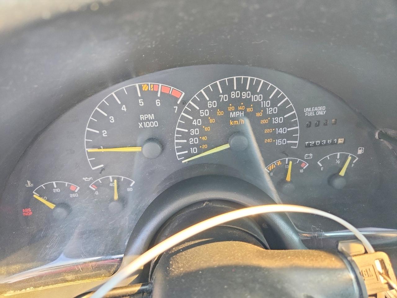 1994 Pontiac Firebird Formula Red vin: 2G2FV22P7R2206000