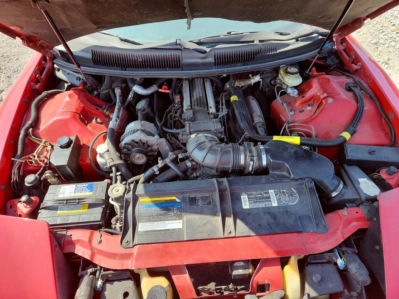 1994 Pontiac Firebird Formula Red vin: 2G2FV22P7R2206000