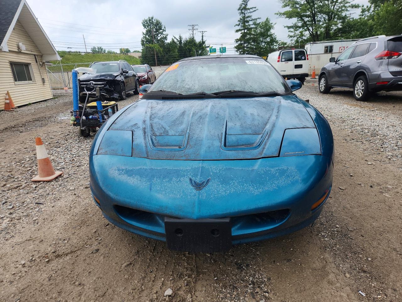 1995 Pontiac Firebird Formula Teal vin: 2G2FV22P7S2250391