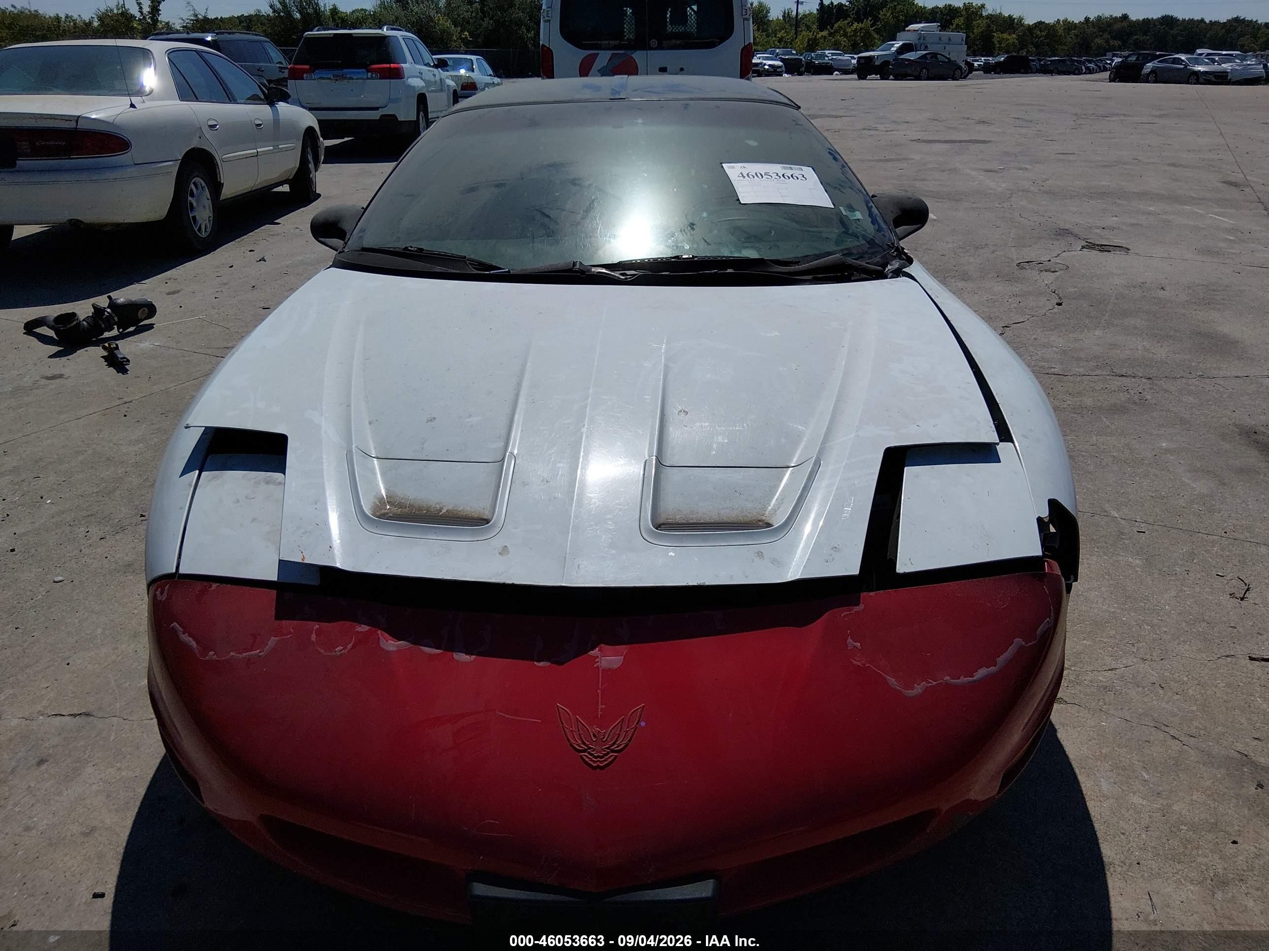 1995 Pontiac Firebird Formula/trans Am Белый vin: 2G2FV22P8S2216878