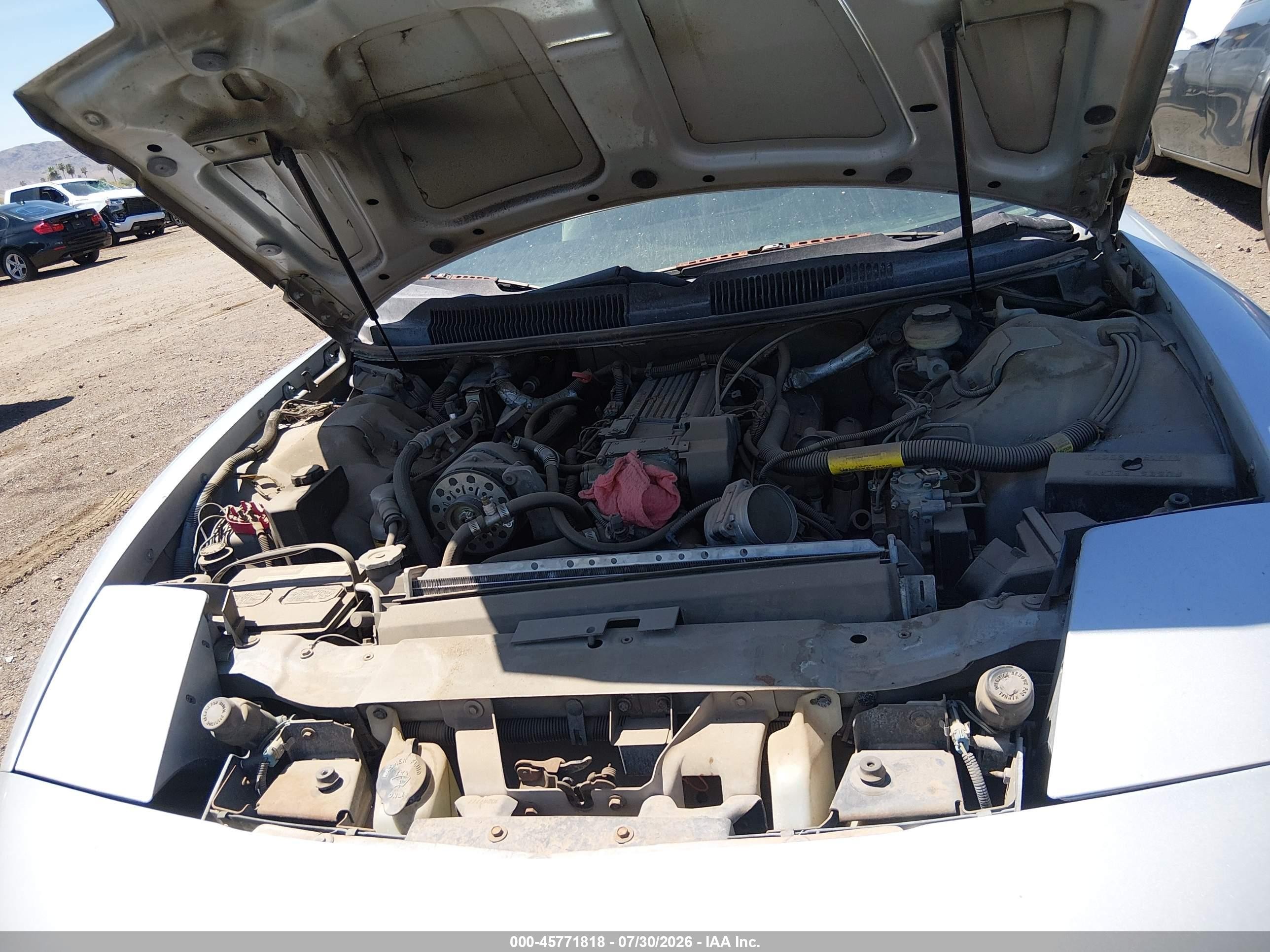 1995 Pontiac Firebird Formula/trans Am Silver vin: 2G2FV22P8S2237052