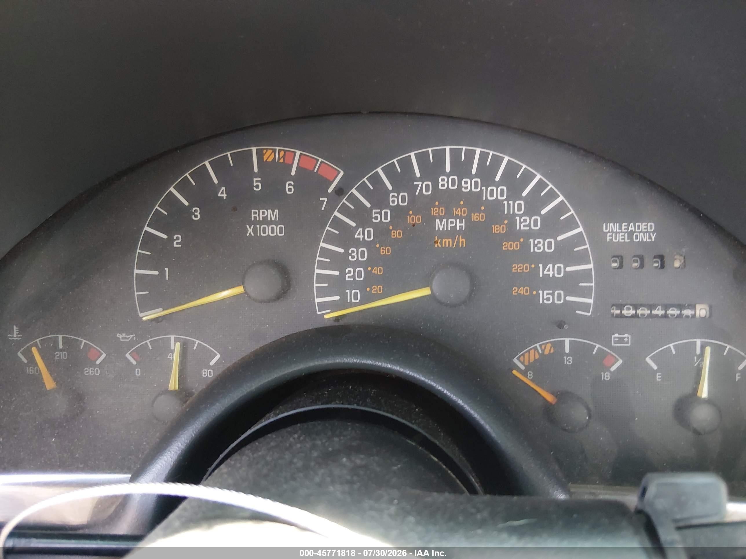 1995 Pontiac Firebird Formula/trans Am Silver vin: 2G2FV22P8S2237052