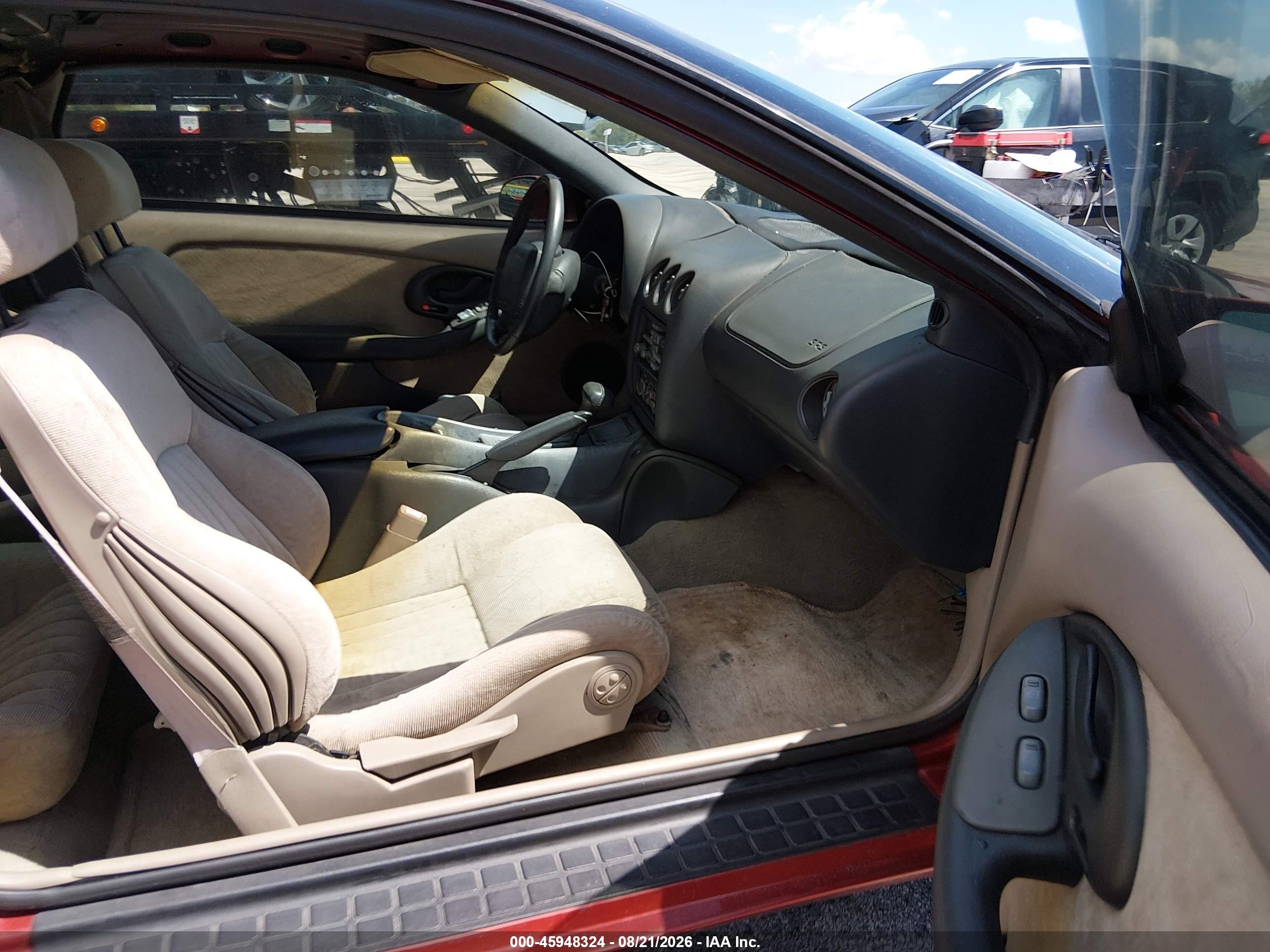 1996 Pontiac Firebird Formula/trans Am Burgundy vin: 2G2FV22PXT2229195