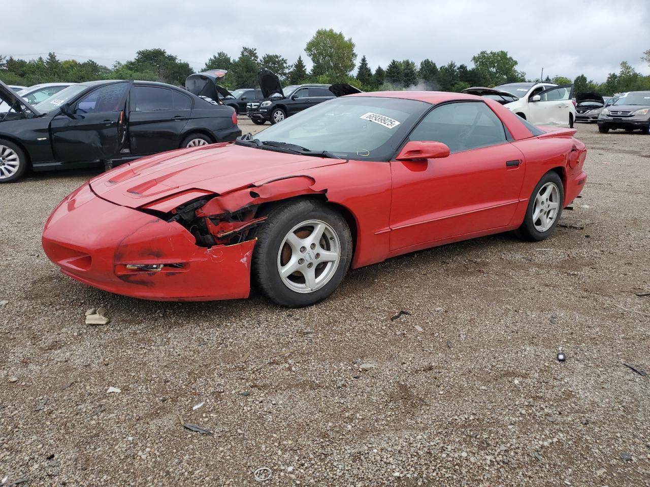 1997 Pontiac Firebird Formula Red vin: 2G2FV22PXV2205160