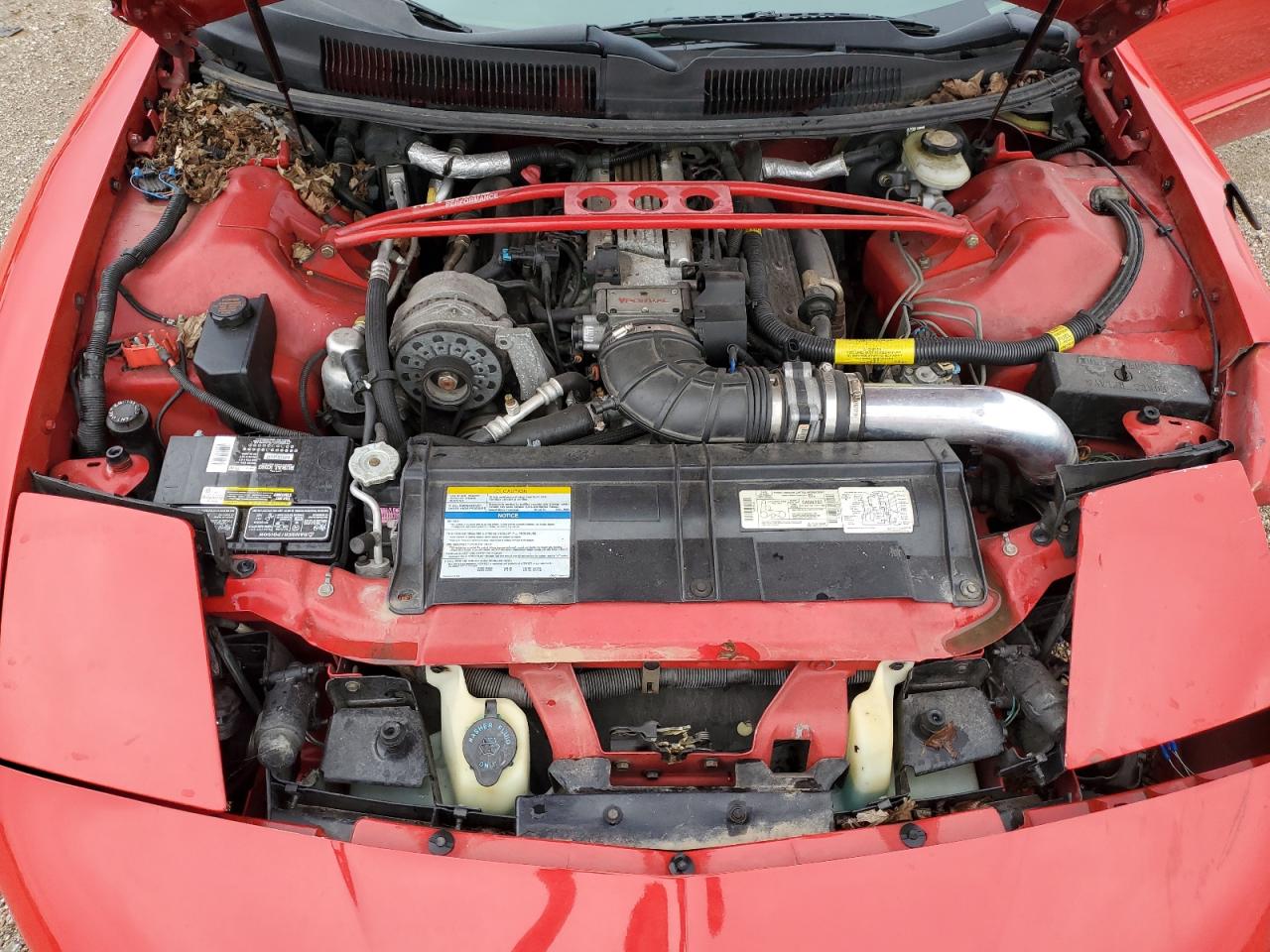 1997 Pontiac Firebird Formula Red vin: 2G2FV22PXV2205160