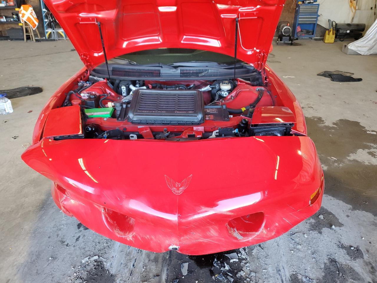 1997 Pontiac Firebird Formula Красный vin: 2G2FV22PXV2209791