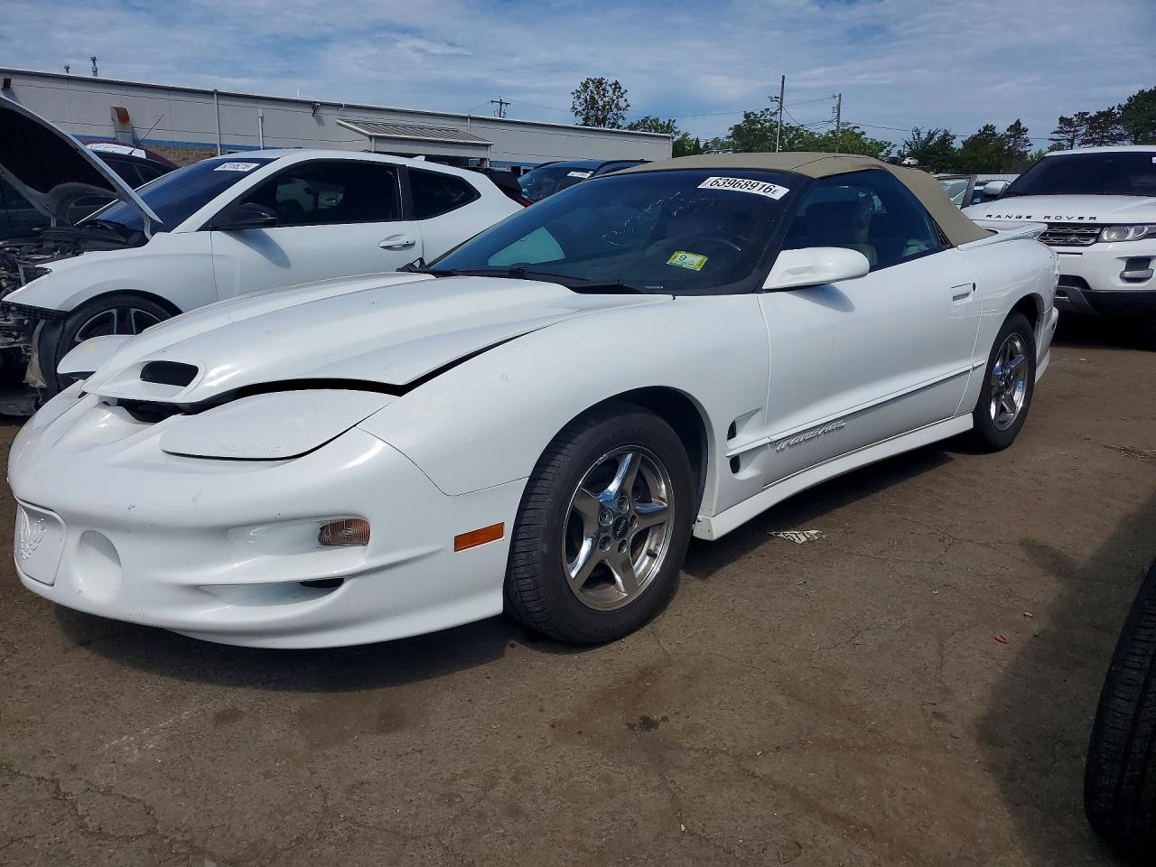 2002 Pontiac Firebird Trans Am White vin: 2G2FV32G222161298