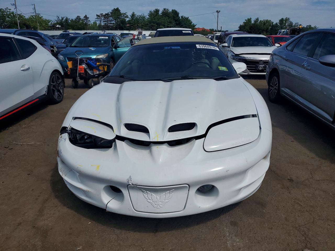 2002 Pontiac Firebird Trans Am White vin: 2G2FV32G222161298