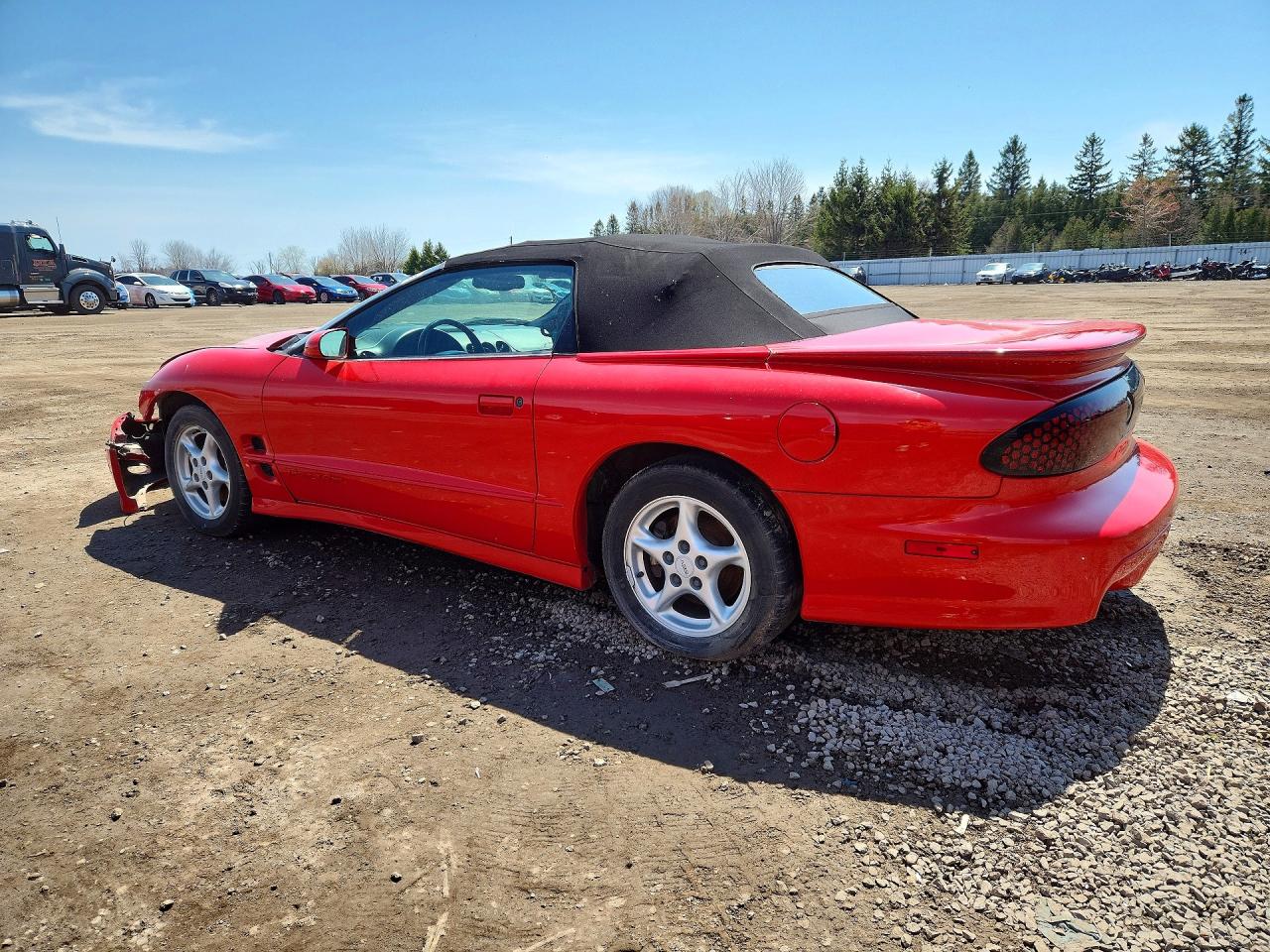 2000 Pontiac Firebird Trans Am Red vin: 2G2FV32G2Y2134403