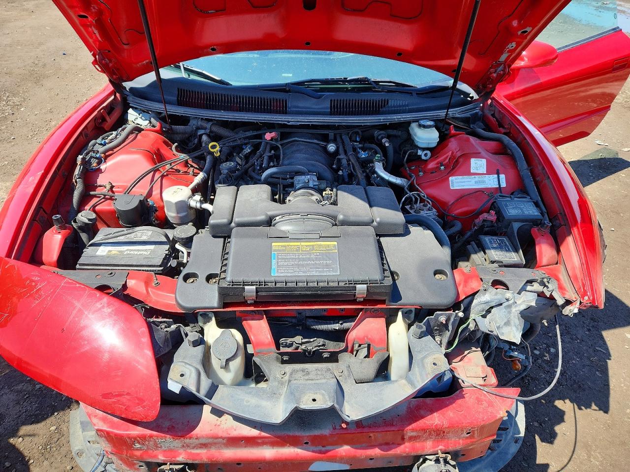 2000 Pontiac Firebird Trans Am Red vin: 2G2FV32G2Y2134403