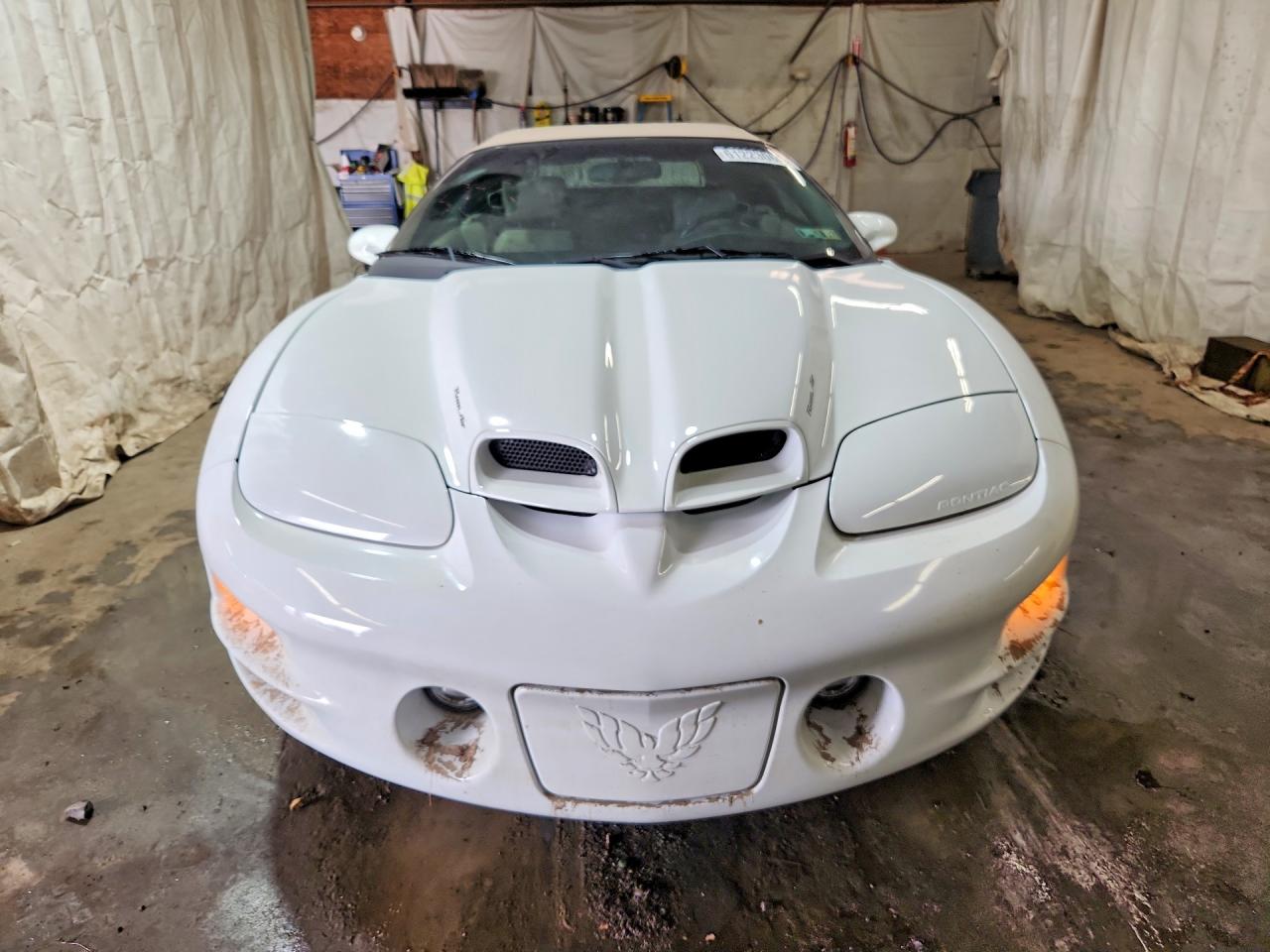 2000 Pontiac Firebird Trans Am White vin: 2G2FV32G3Y2144650
