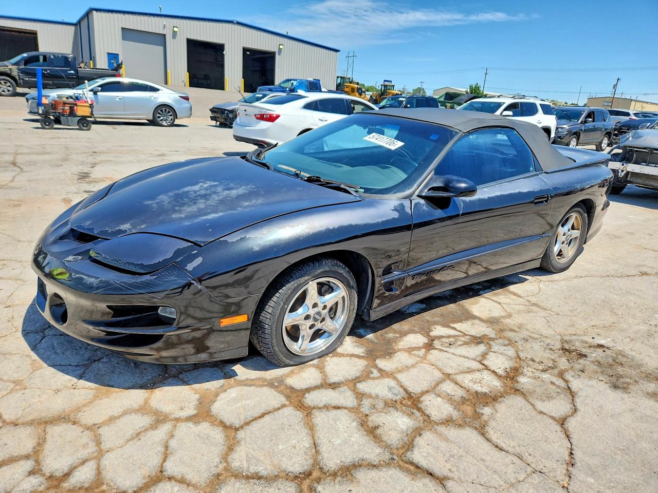 2002 Pontiac Firebird Trans Am Black vin: 2G2FV32G722104207