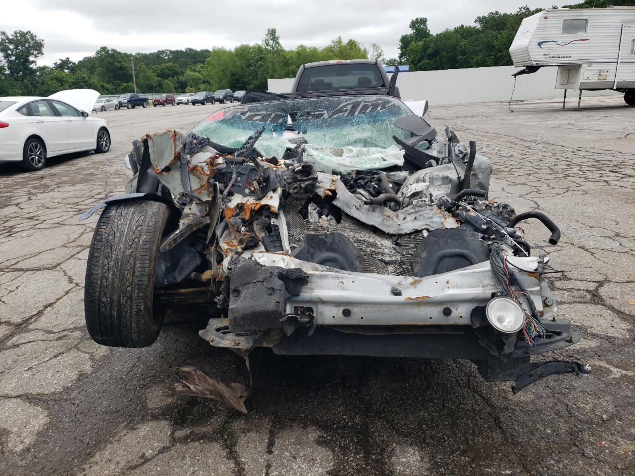 2000 Pontiac Firebird Trans Am Silver vin: 2G2FV32G7Y2171138