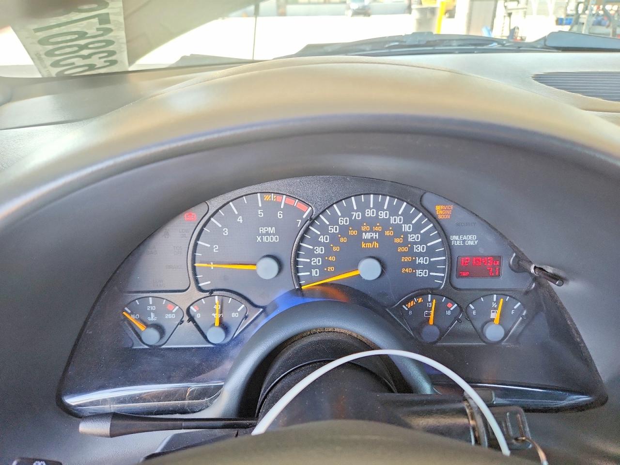 1997 Pontiac Firebird Formula Черный vin: 2G2FV32P5V2226021