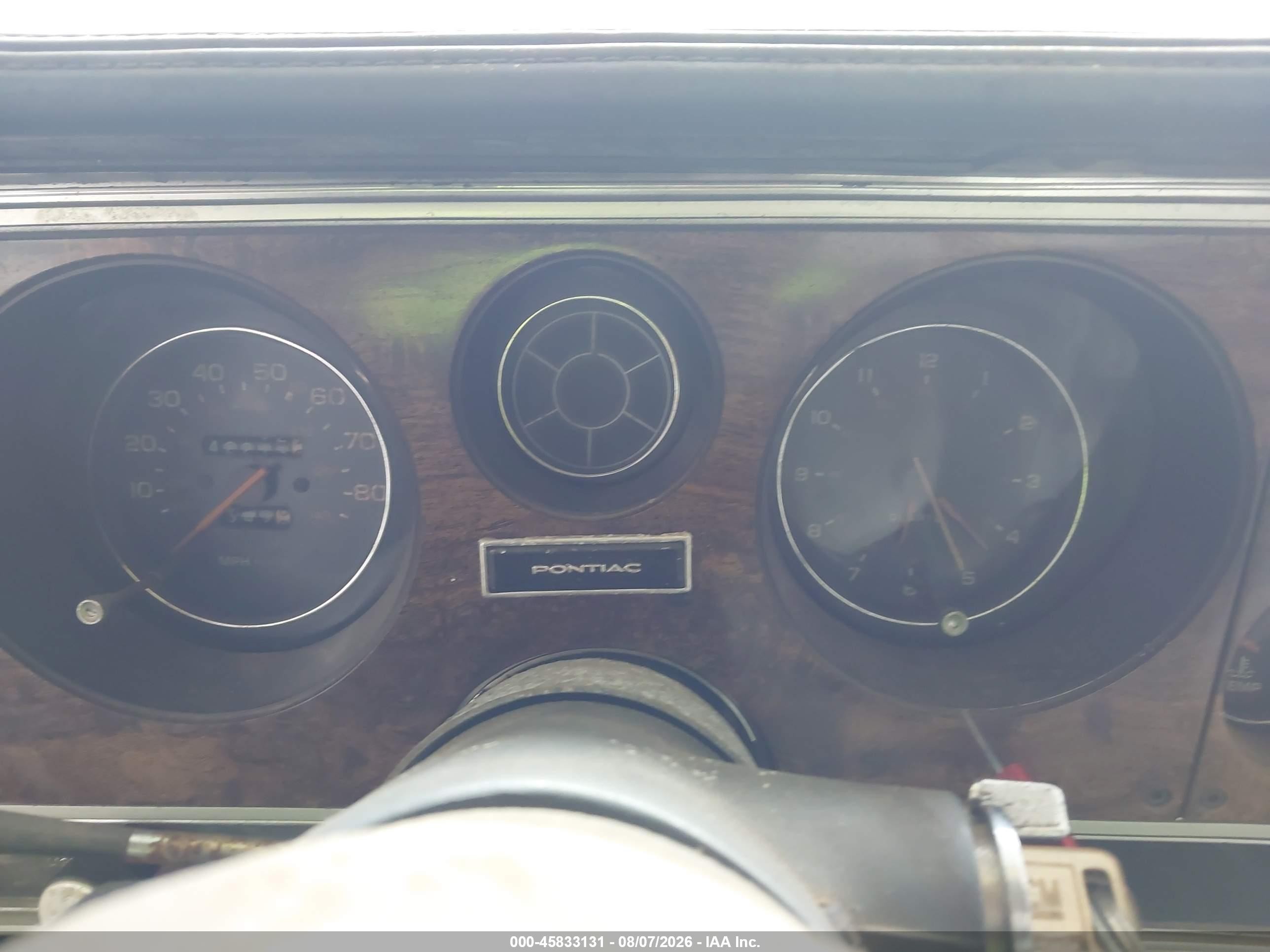 1987 Pontiac Grand Prix   Gray vin: 2G2GJ11A7H2206066
