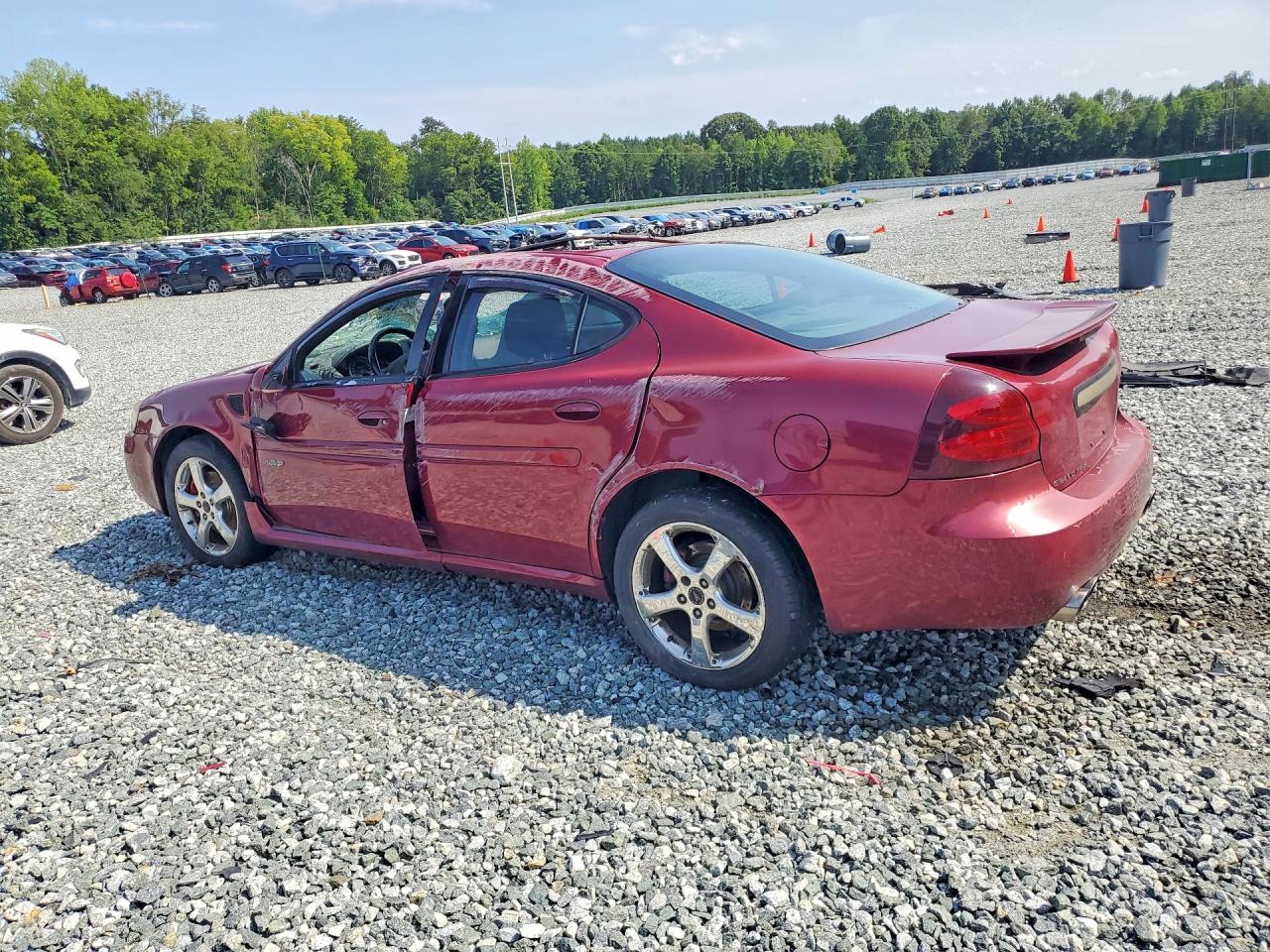 2005 Pontiac Grand Prix Gxp Burgundy vin: 2G2WC54C751324212