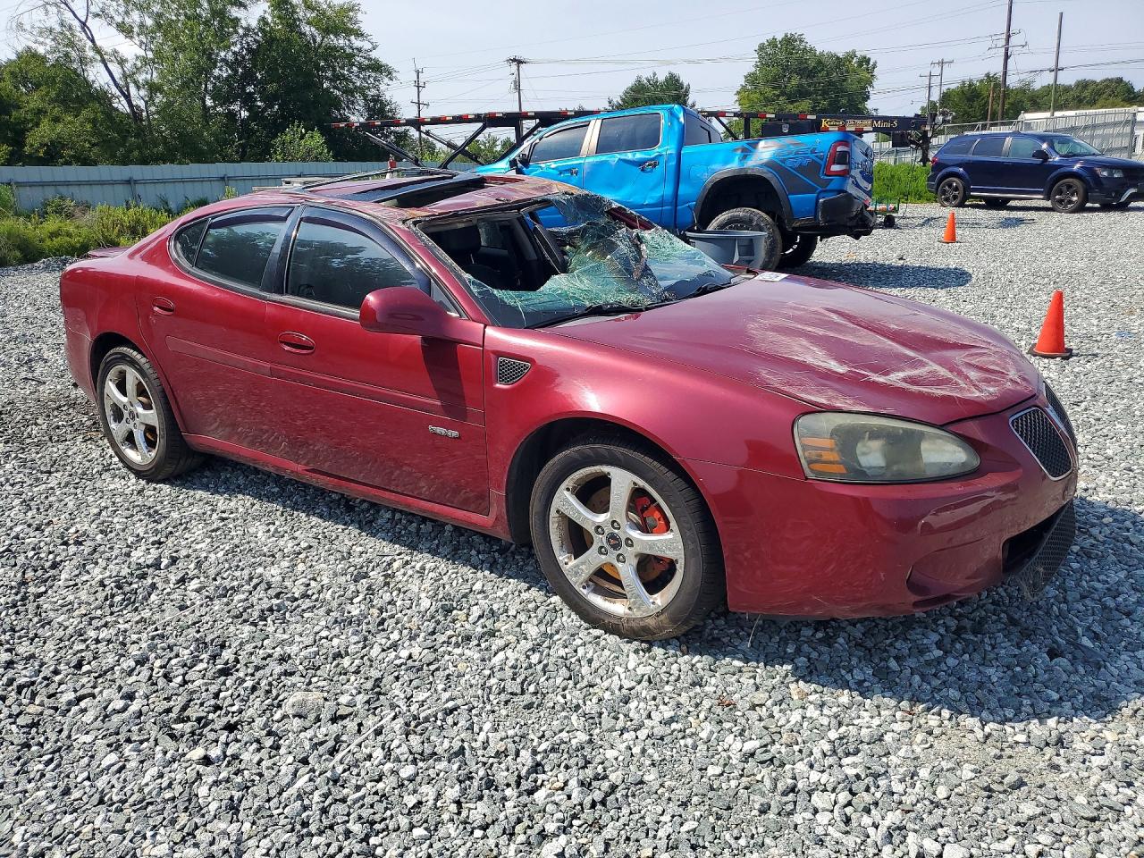 2005 Pontiac Grand Prix Gxp Burgundy vin: 2G2WC54C751324212