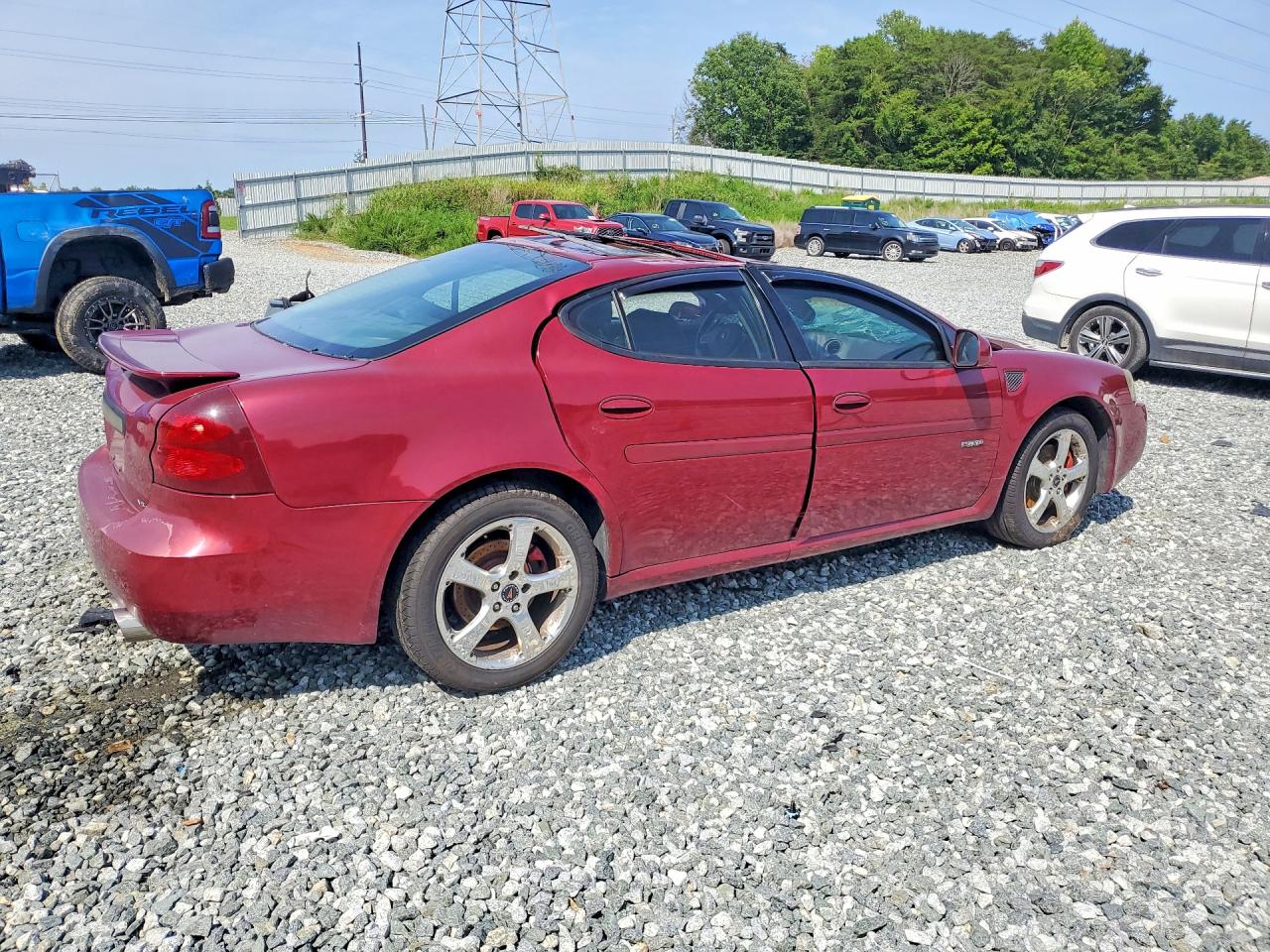 2005 Pontiac Grand Prix Gxp Burgundy vin: 2G2WC54C751324212
