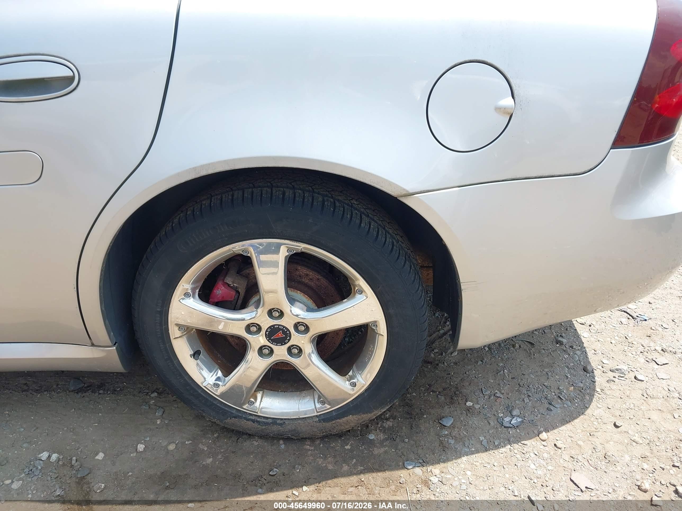 2006 Pontiac Grand Prix Gxp Серебряный vin: 2G2WC55C261253839