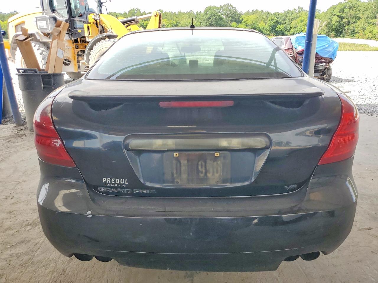 2006 Pontiac Grand Prix Black vin: 2G2WC58C061305383