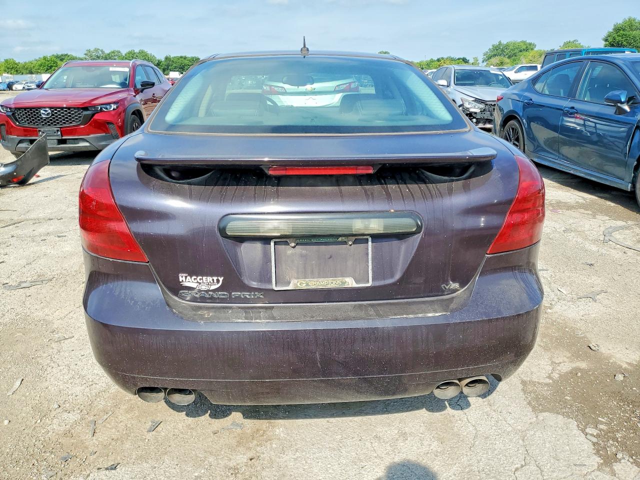 2007 Pontiac Grand Prix Gxp Purple vin: 2G2WC58C071124852