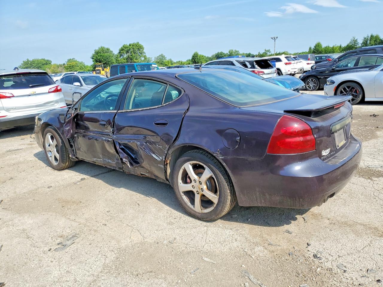 2007 Pontiac Grand Prix Gxp Purple vin: 2G2WC58C071124852