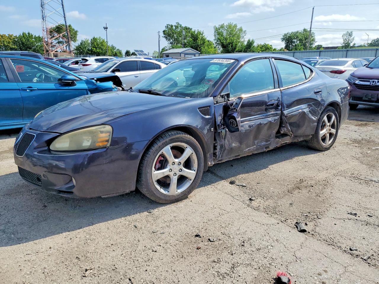 2007 Pontiac Grand Prix Gxp Purple vin: 2G2WC58C071124852