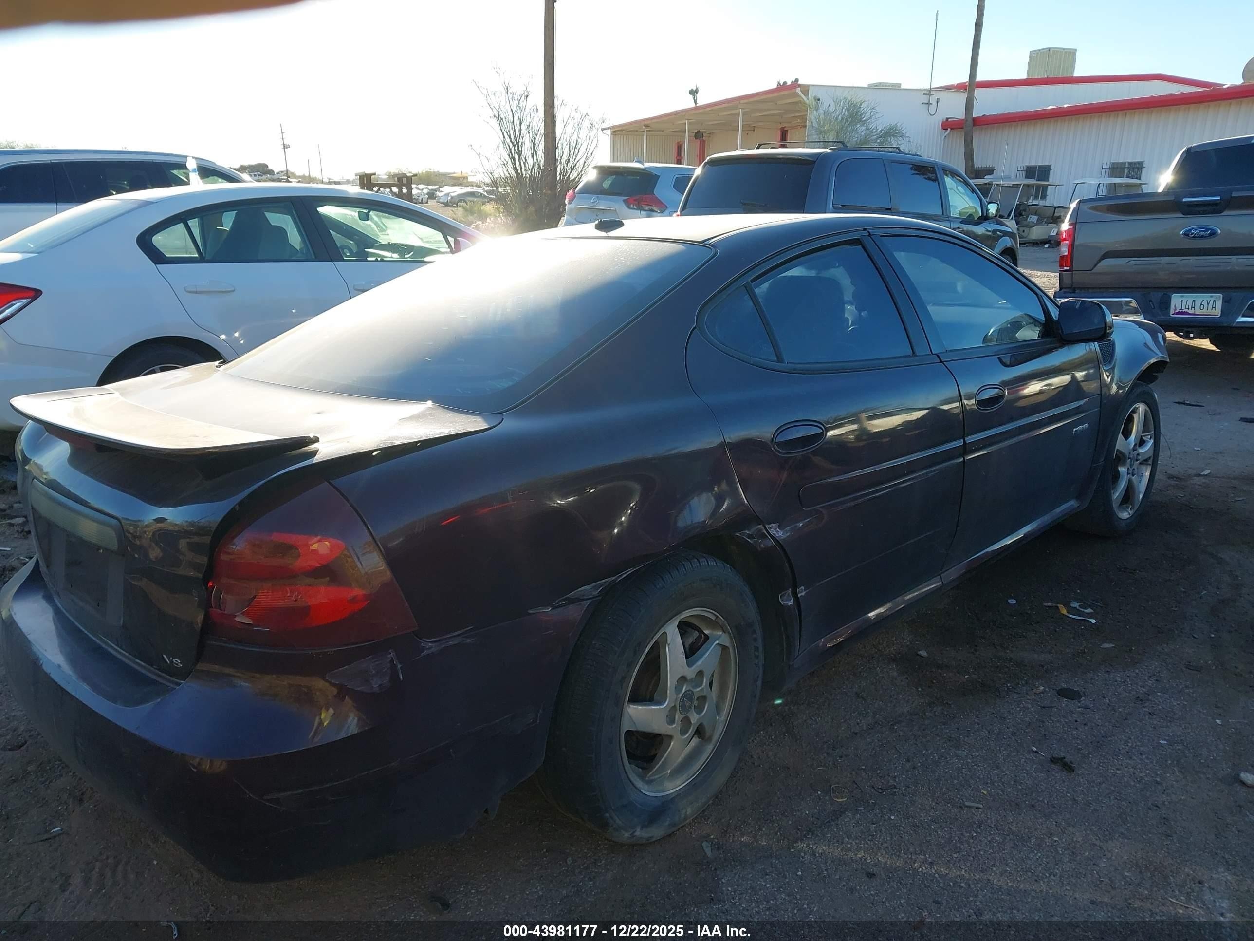 2006 Pontiac Grand Prix Gxp Burgundy vin: 2G2WC58C461104392