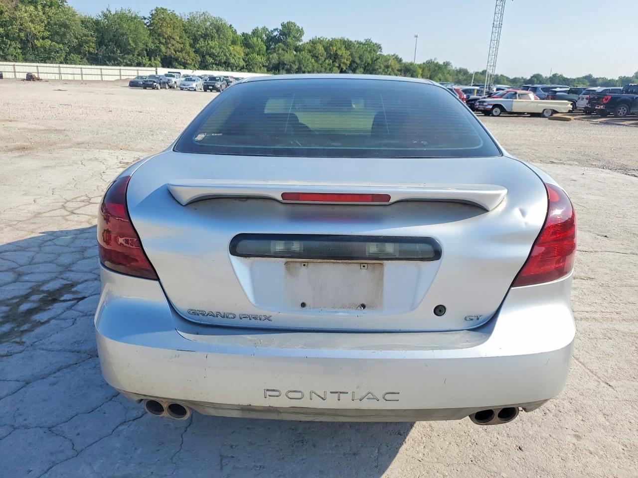 2004 Pontiac Grand Prix Gt Silver vin: 2G2WP522041206077