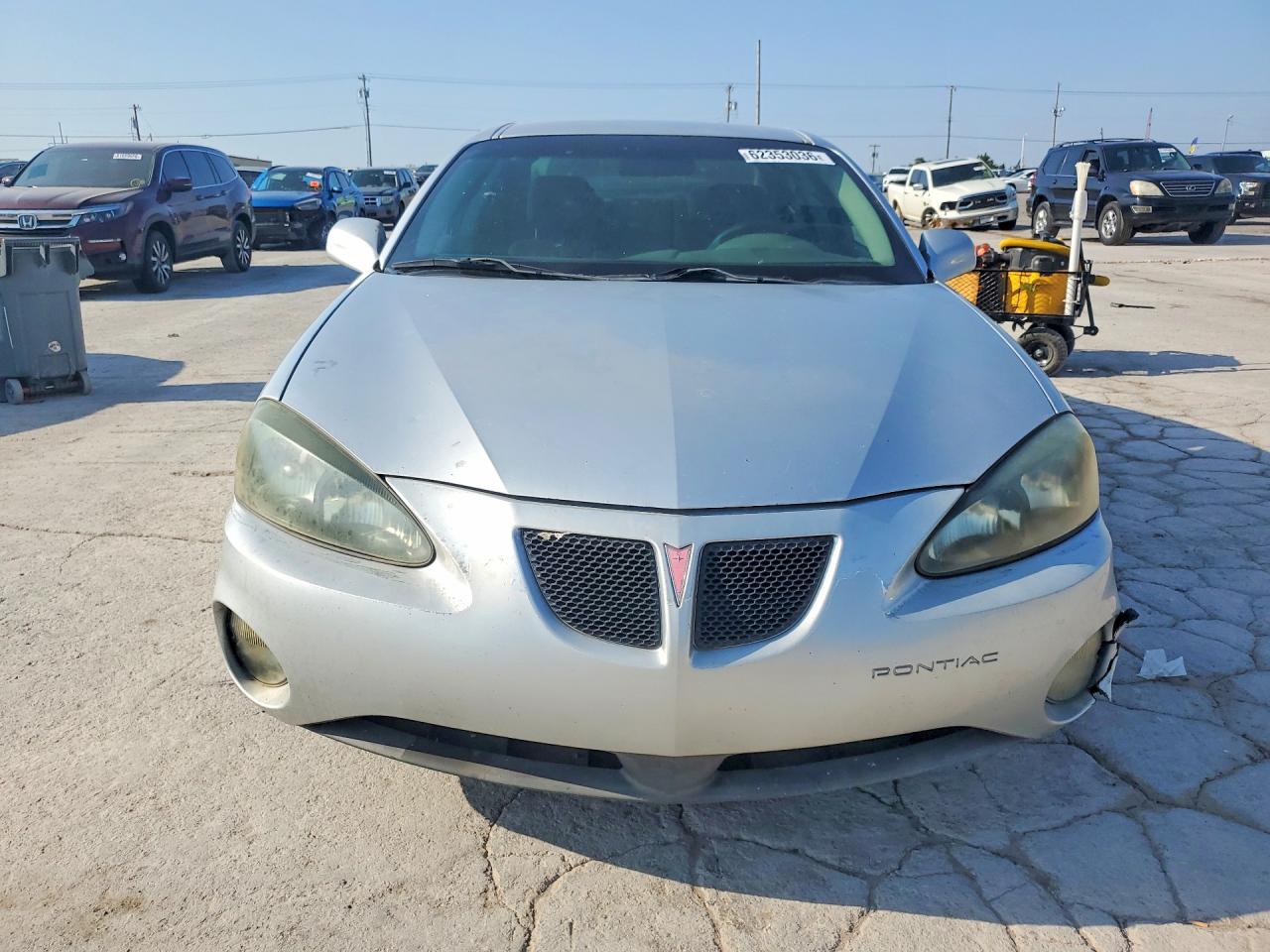 2004 Pontiac Grand Prix Gt Silver vin: 2G2WP522041206077