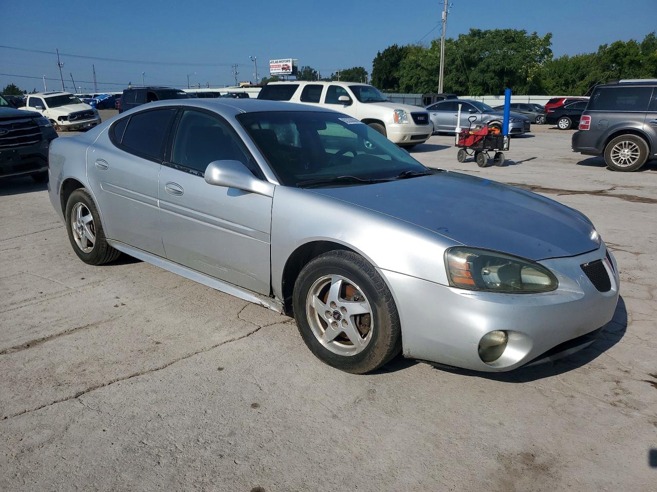 2004 Pontiac Grand Prix Gt Silver vin: 2G2WP522041206077