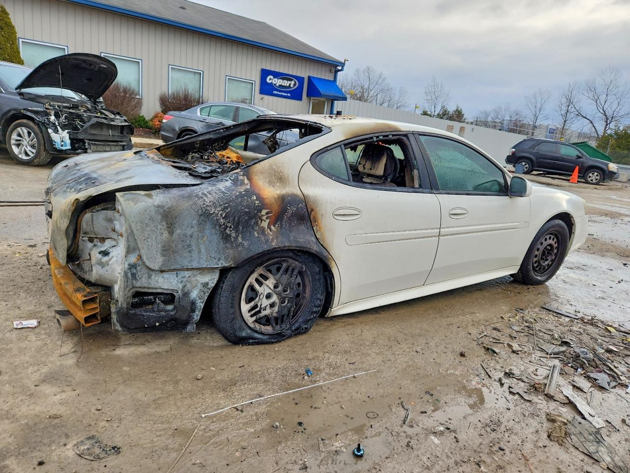 2004 Pontiac Grand Prix Gt Белый vin: 2G2WP522041346145