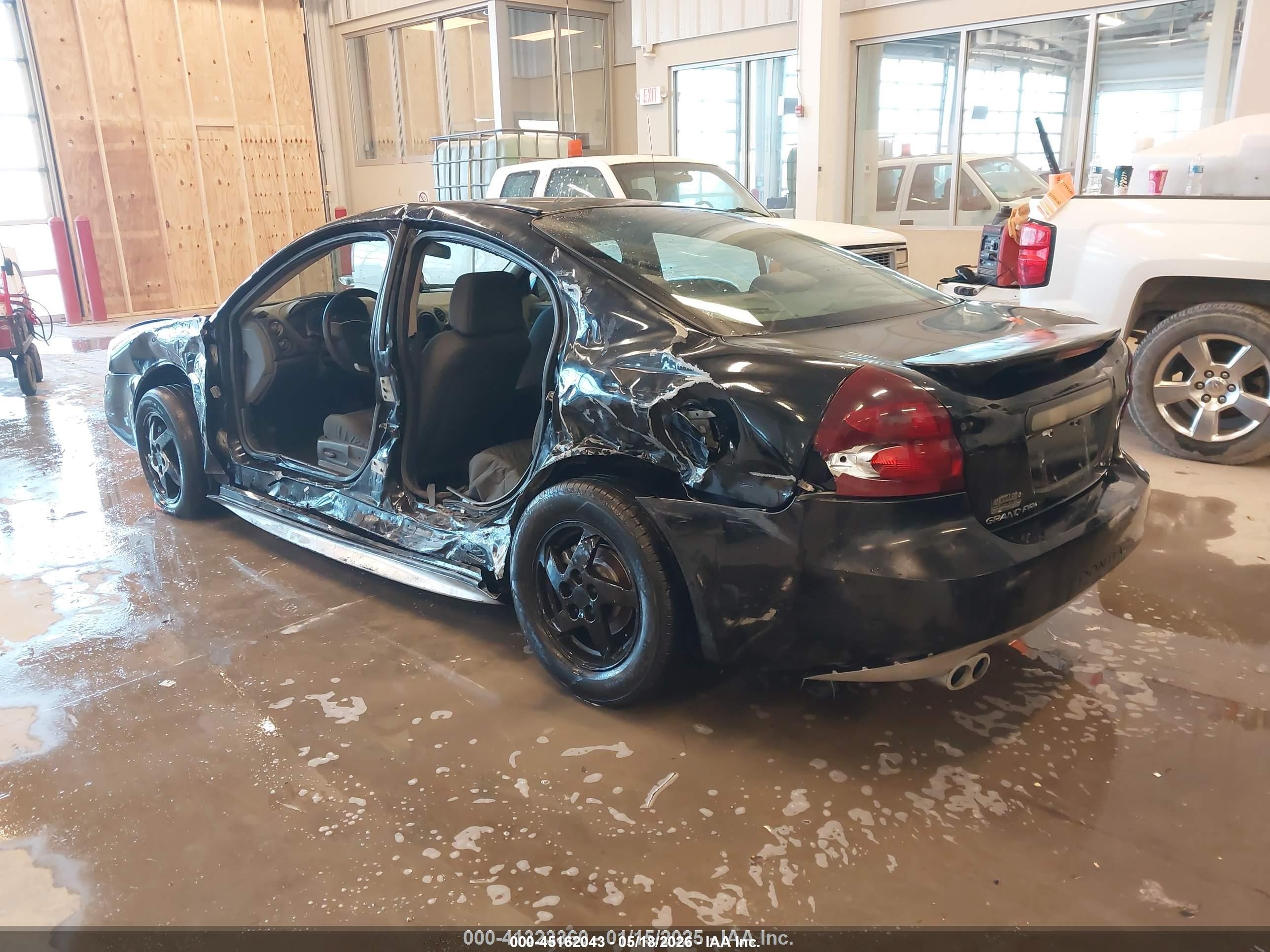 2004 Pontiac Grand Prix Gt1 Black vin: 2G2WP522141297473