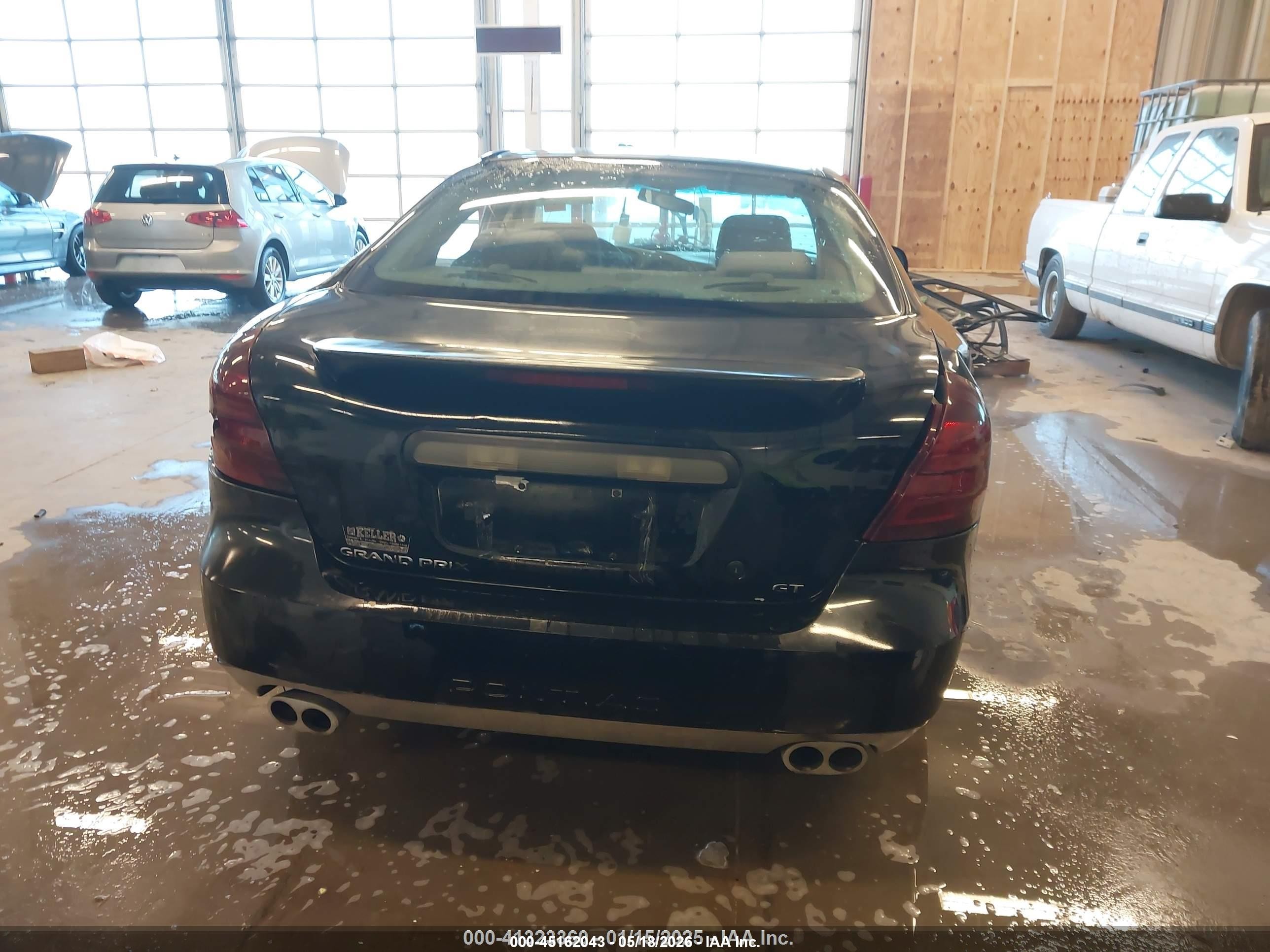 2004 Pontiac Grand Prix Gt1 Black vin: 2G2WP522141297473