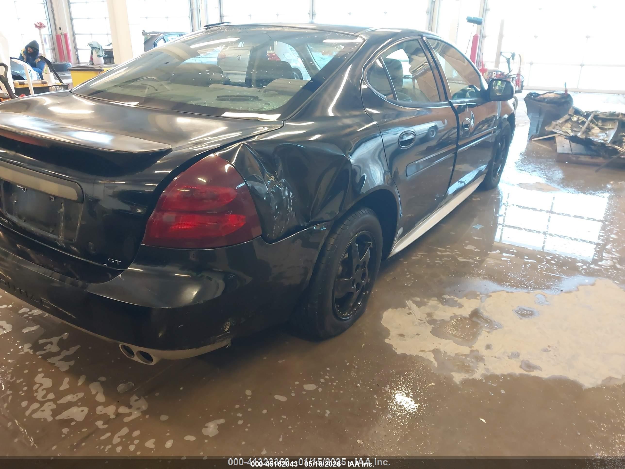 2004 Pontiac Grand Prix Gt1 Black vin: 2G2WP522141297473
