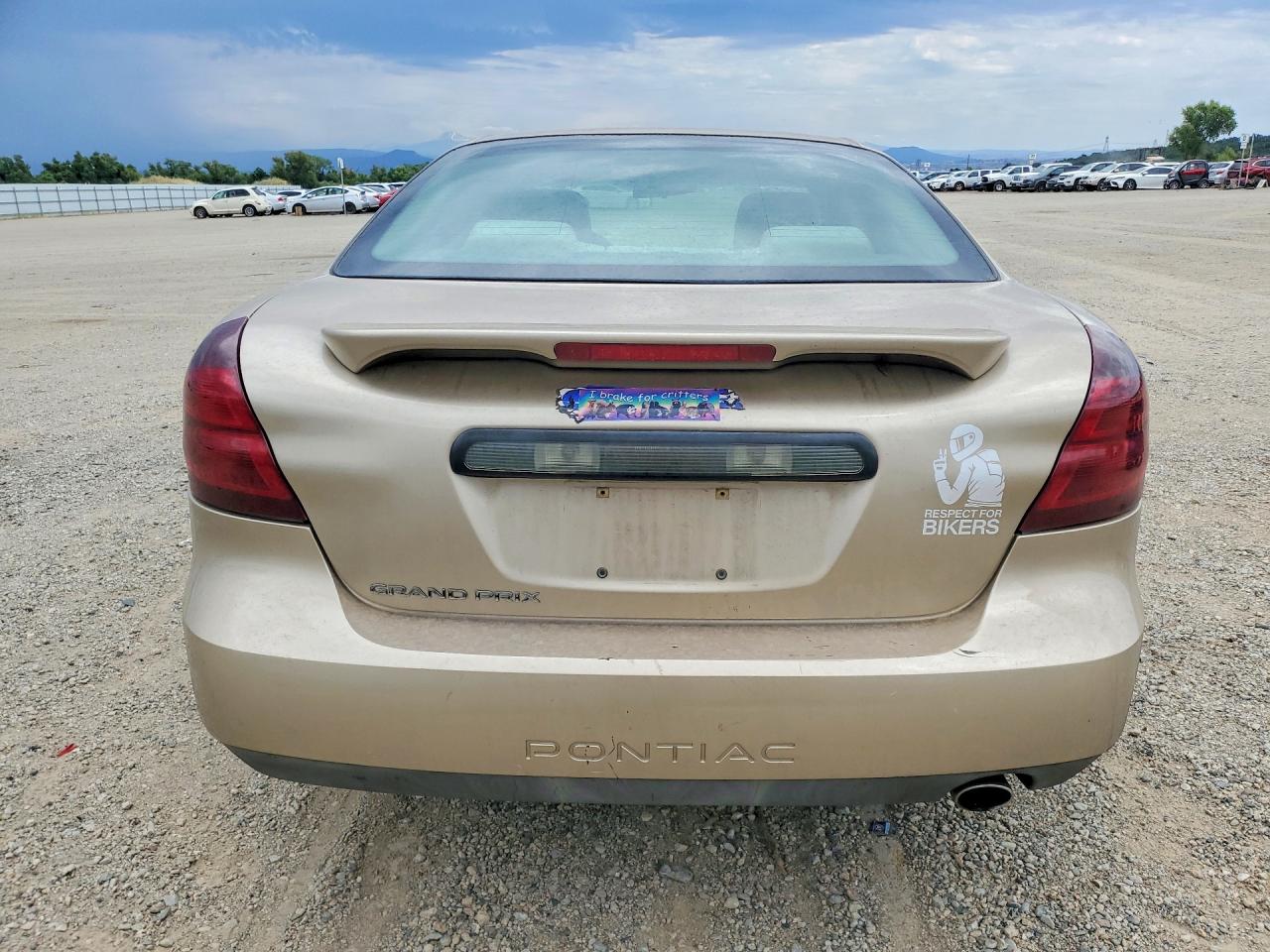 2005 Pontiac Grand Prix Beige vin: 2G2WP522151203366