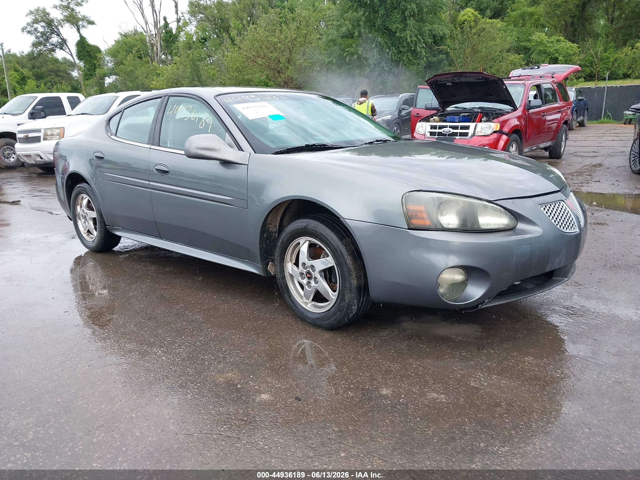 2004 Pontiac Grand Prix Gt1 Серый vin: 2G2WP522241331341