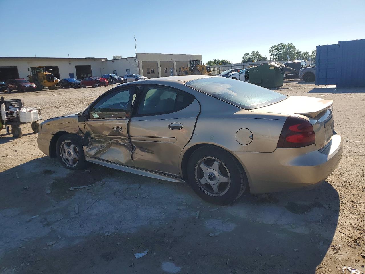 2005 Pontiac Grand Prix Beige vin: 2G2WP522251190823