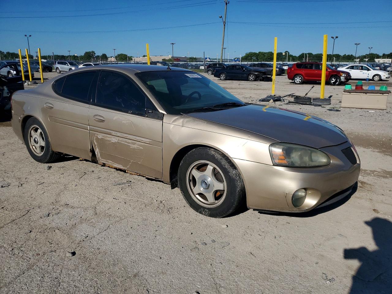 2005 Pontiac Grand Prix Beige vin: 2G2WP522251190823