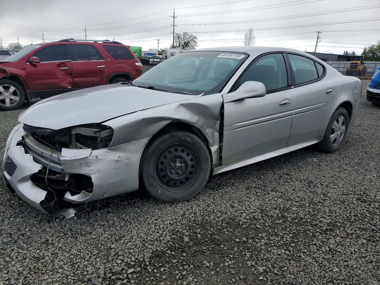 2004 Pontiac Grand Prix Gt Silver vin: 2G2WP522341344454