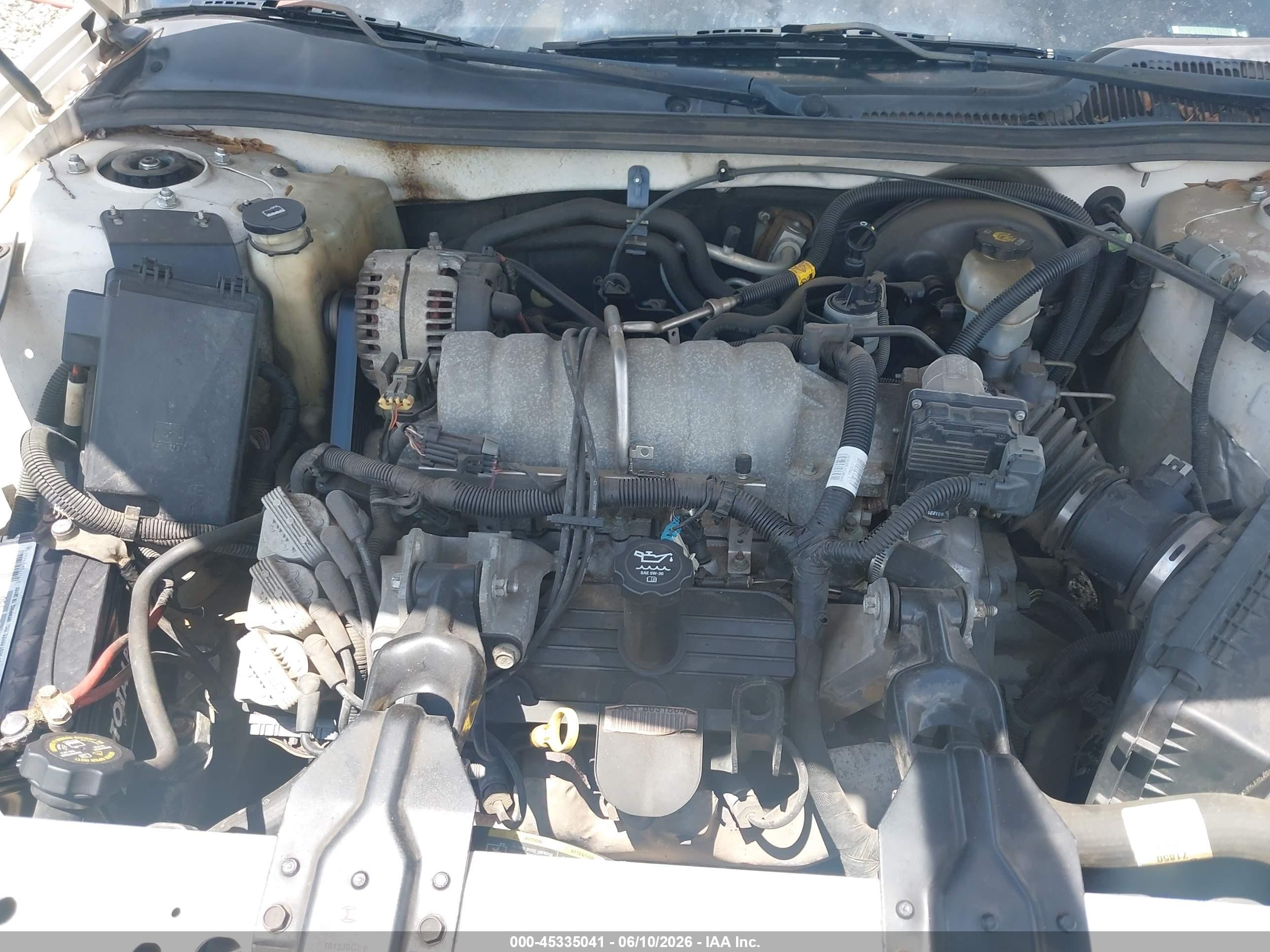 2004 Pontiac Grand Prix Gt1 White vin: 2G2WP522441201996