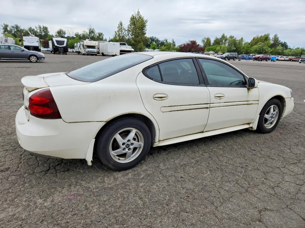 2004 Pontiac Grand Prix White vin: 2G2WP522441207569