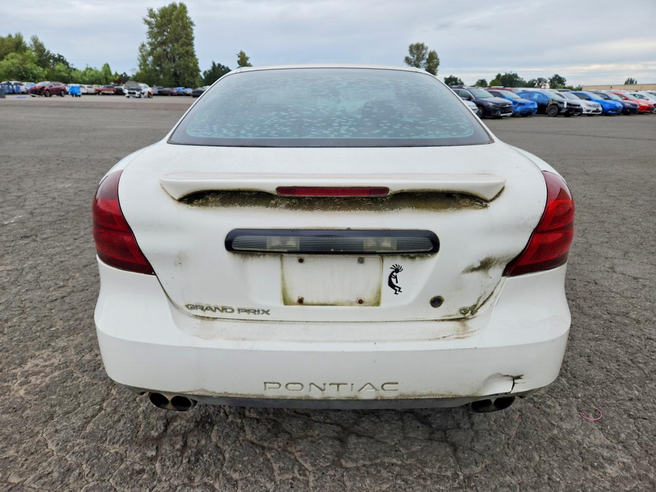 2004 Pontiac Grand Prix White vin: 2G2WP522441207569