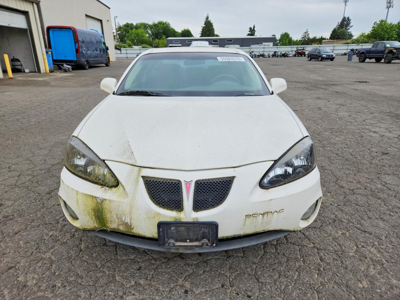 2004 Pontiac Grand Prix White vin: 2G2WP522441207569