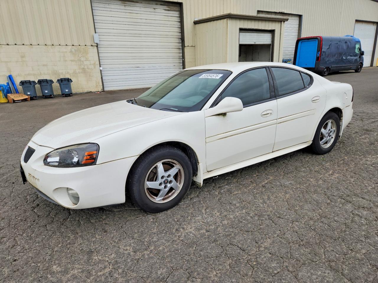 2004 Pontiac Grand Prix White vin: 2G2WP522441207569