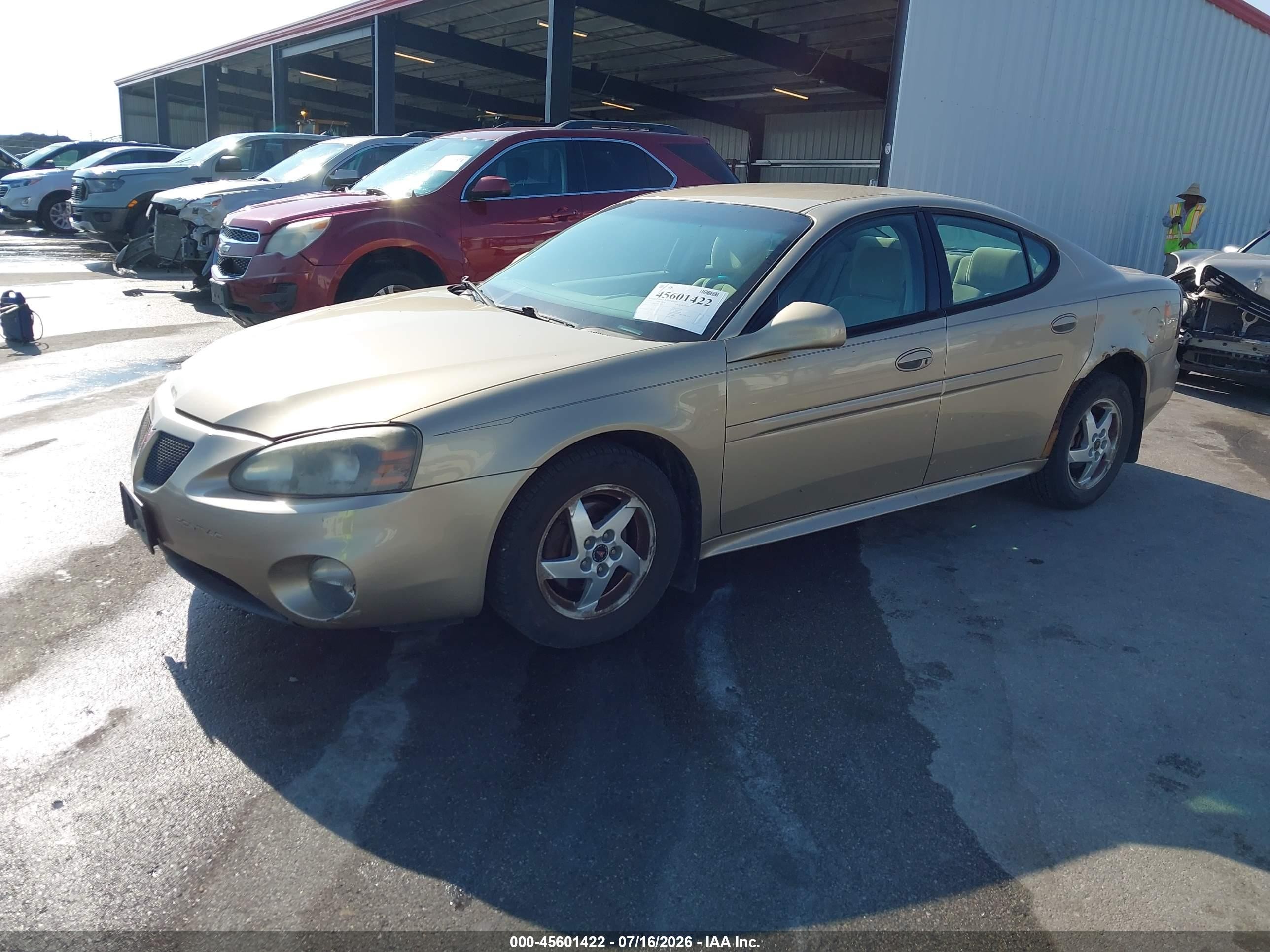 2004 Pontiac Grand Prix Gt1 Tan vin: 2G2WP522541286055