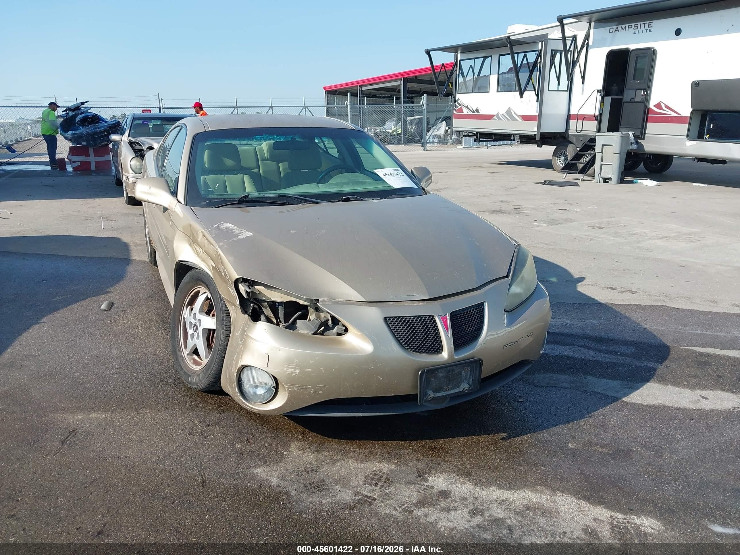 2004 Pontiac Grand Prix Gt1 Tan vin: 2G2WP522541286055