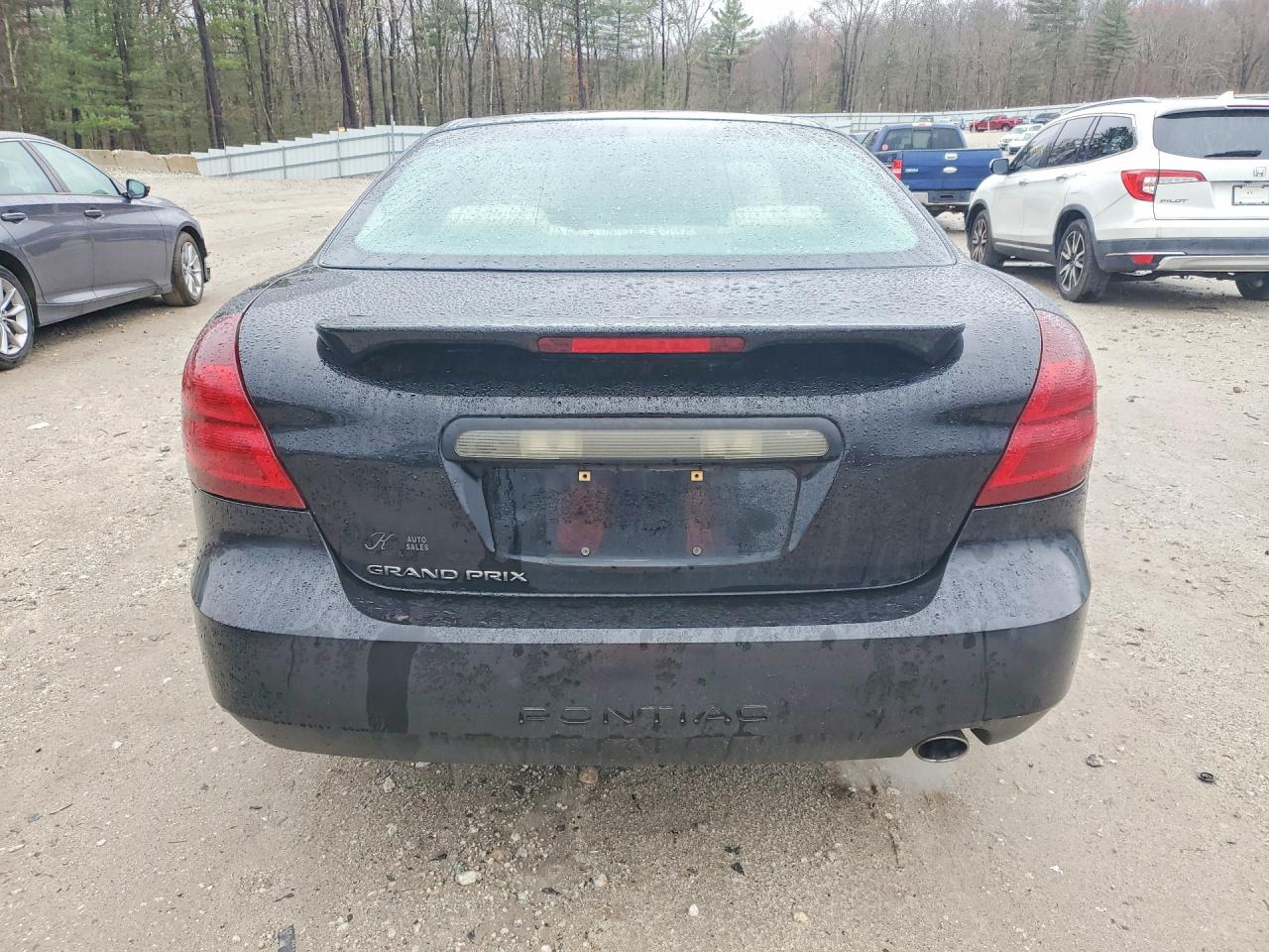 2005 Pontiac Grand Prix Black vin: 2G2WP522551190699